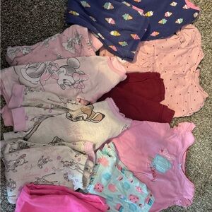 Disney and carters outfits 24 months
